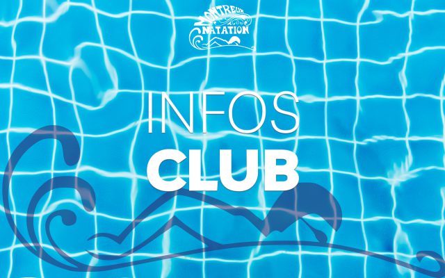 Ecole de natation, saison 2022-2023 – informations importantes.