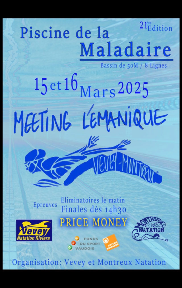 22e Meeting Lémanique 21 et 22 mars 2026